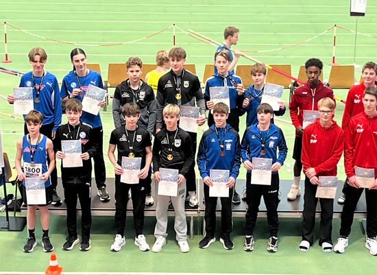 Starker Auftritt bei den U16-Landesmeisterschaften
