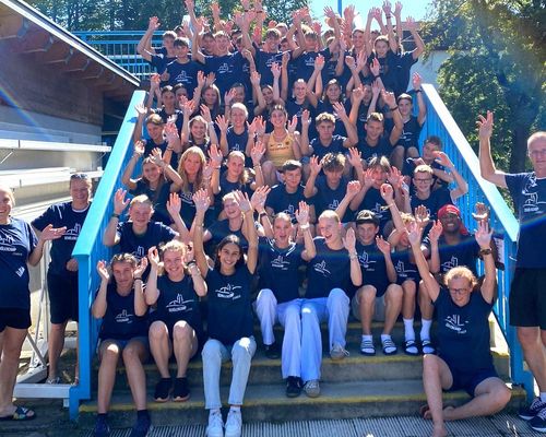 U16-Camp 2024: Schwitzen, Star-Treff und Synchronschwimmen