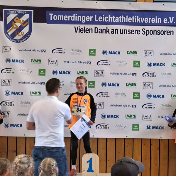 Würdevolle Siegerehrung