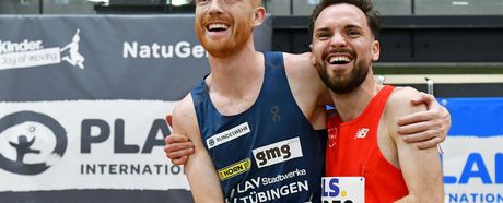 Frederik Ruppert (LAV Stadtwerke Tübingen) will wie bei der DM Halle in Dortmund im Februar erneut jubeln.