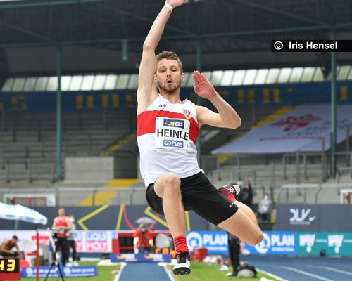 Fabian Heinle startet mit 7,49 Meter in die Saison