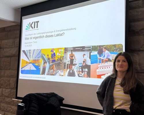 Lauffortbildung an der Landessportschule Schöneck