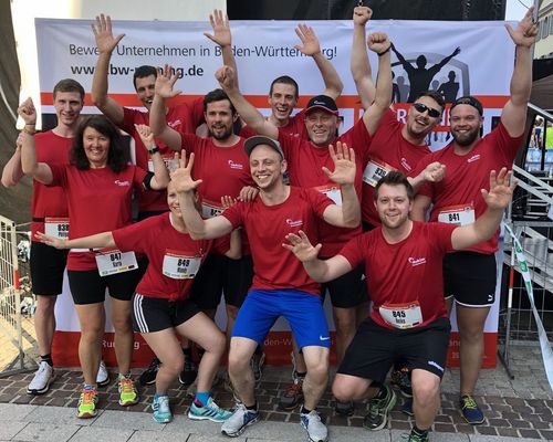 Laufen, spenden und gewinnen beim AOK Firmenlauf Balingen