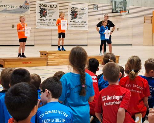 170 Kids beim Erbacher Hallensportfest