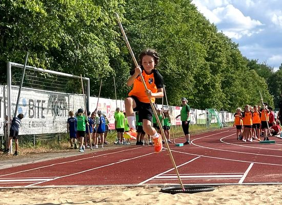 VR-Talentiade Ligafinals mit 430 Kindern